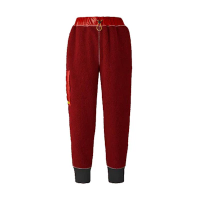 Canada Goose Red Logo Print Drawstring Jogger Pants 1127UPM-1390