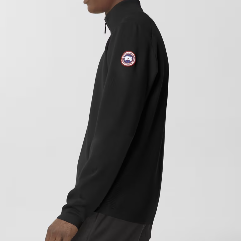 Purchase カナダグース リブ タートルネック ポケット セーター ブラック 7013M