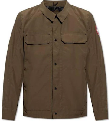 Canada Goose Chaqueta Verde Militar de Manga Larga con Botonadura Sencilla. 2447M0-49 Order Canada Goose Chaqueta Verde Militar de Manga Larga con Botonadura Sencilla. 2447M0-49