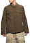 Shop Canada Goose Chaqueta Verde Militar de Manga Larga con Botonadura Sencilla. 2447M0-49