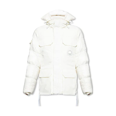Canada Goose Solid Color Down Jacket with Hood 2058M-433
