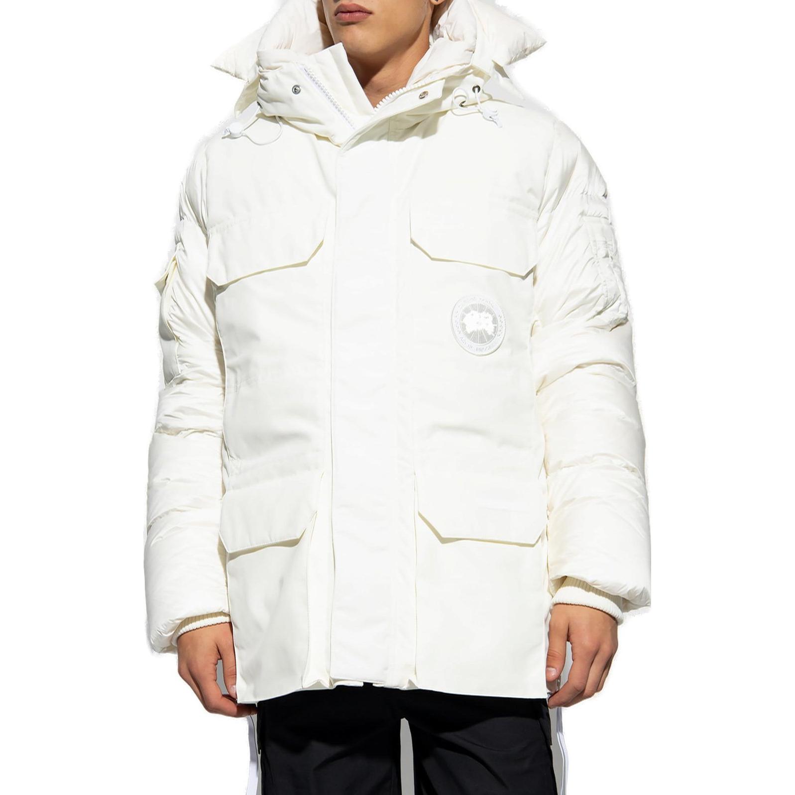 Lookbook Canada Goose 素色連帽羽絨外套 2058M-433