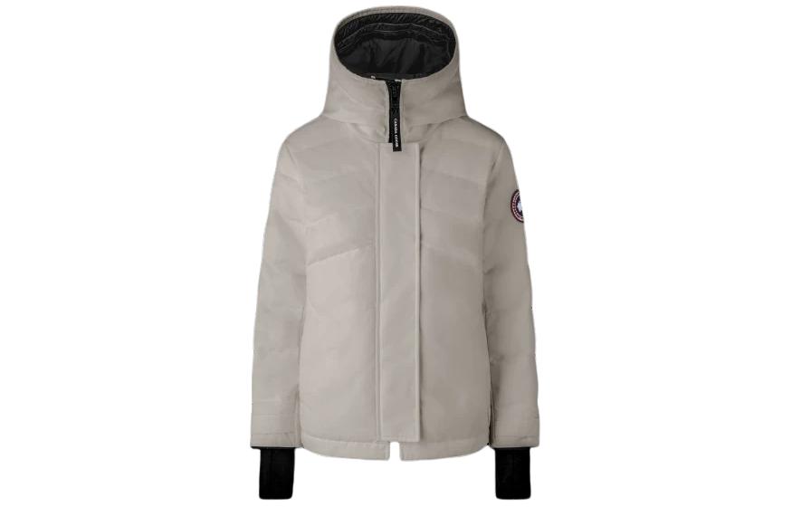 Canada Goose  Solid Color Zip-Up Hoodie Jacket - Gray. 3831W-432