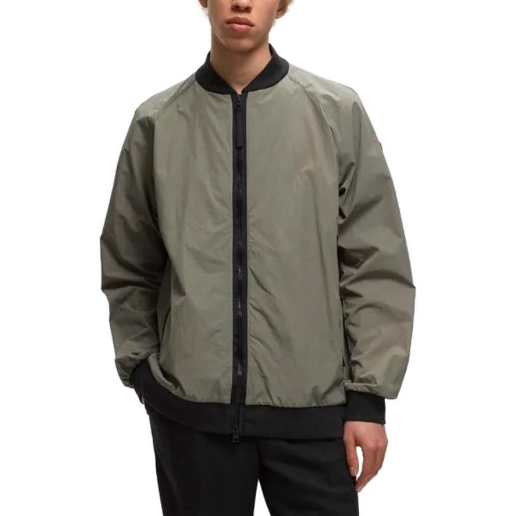 Lookbook Canada Goose  Solid Red Label Zip-Up Long Sleeve Jacket 2441M-852