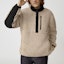 Lookbook Canada Goose Sweater Kasual Cashmere Dua-Tona Coklat Khaki Terang. 7053M1-950