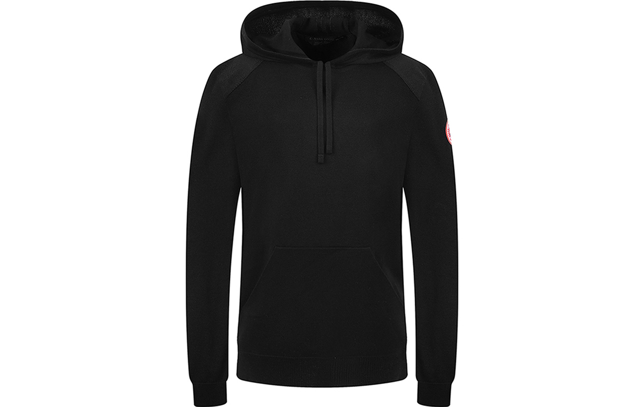 Canada Goose Amherst Wool Blend Hoodie Black 7000M-61