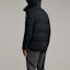 Shop Canada Goose Armstrong 紅標黑色羽絨外套 男女款 5076M-61