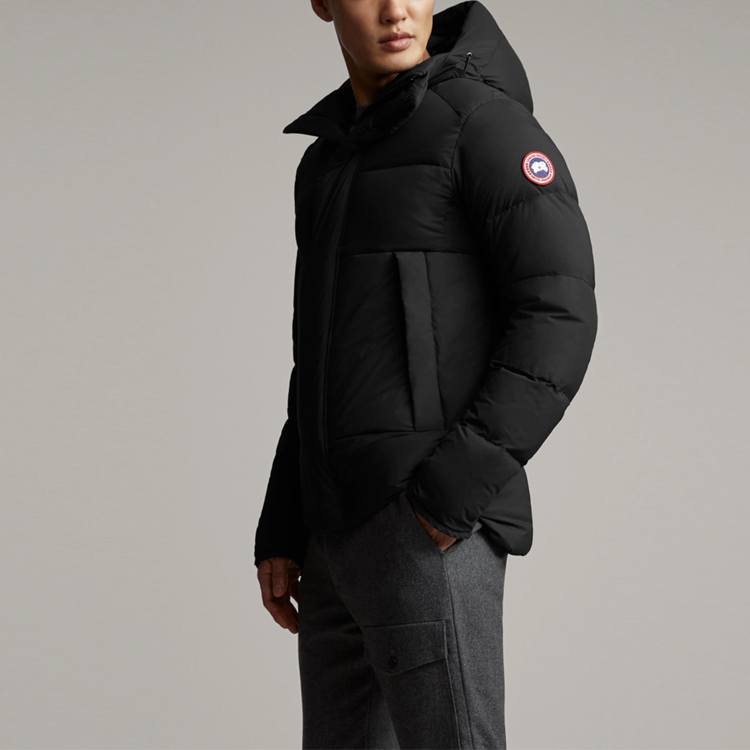 Purchase Canada Goose Armstrong 紅標黑色羽絨外套 男女款 5076M-61