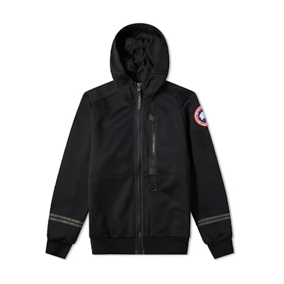 Canada Goose Black Casual Hooded Sports Jacket 6700M-61