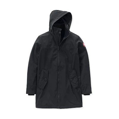 Canada Goose Black Hooded Zip Jacket 2412M-61