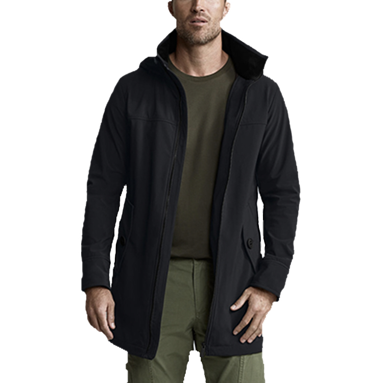 Canada Goose Black Hooded Zip Jacket 2412M-61 圖 3