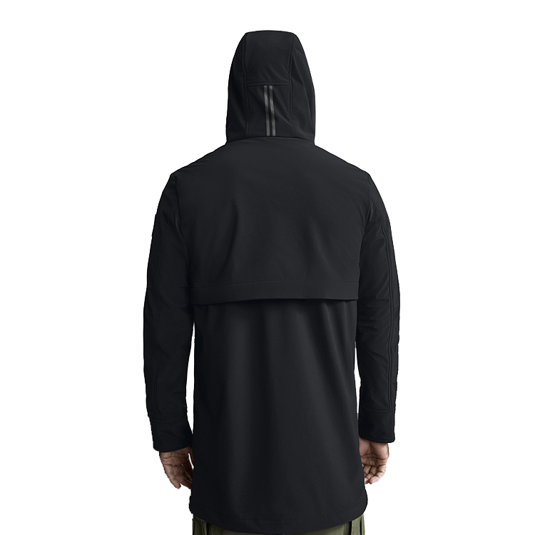 Canada Goose Black Hooded Zip Jacket 2412M-61 圖 4