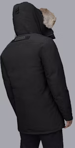 加拿大鹅黑标Chateau连帽羽绒外套黑色男女同款 3426MB-61 Cheap 加拿大鹅黑标Chateau连帽羽绒外套黑色男女同款 3426MB-61