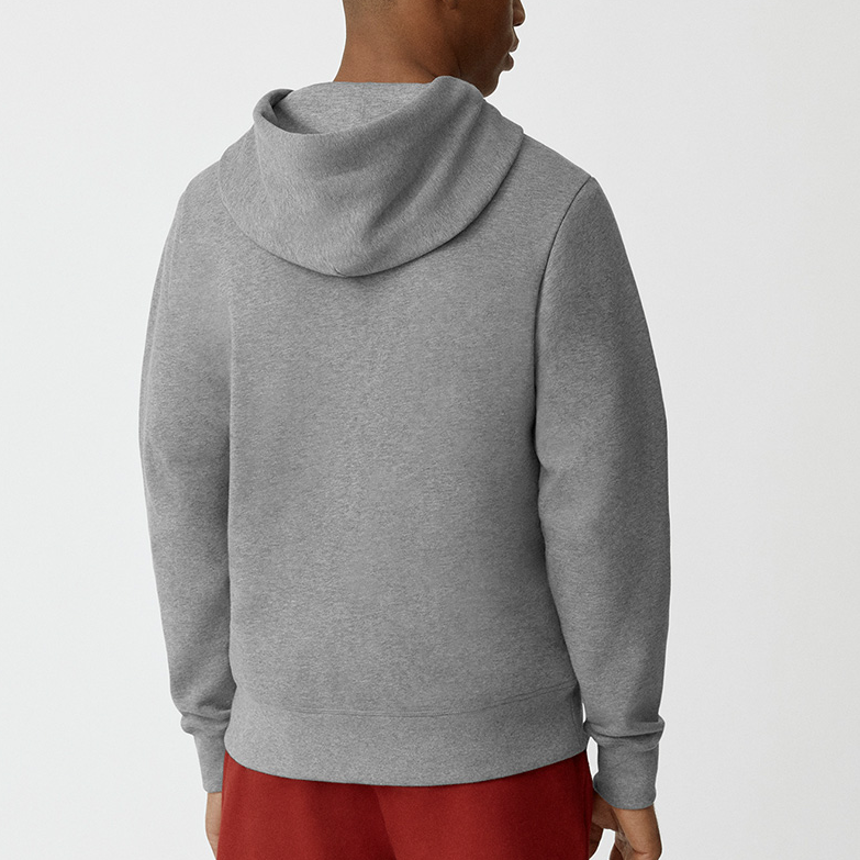 Canada Goose Black Label Huron FW22 Logo Full-Zip Hoodie Grey (). 7401MB-717 圖 4