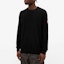 Lookbook 加拿大鹅黑色Logo标签圆领毛衣 7001M-61