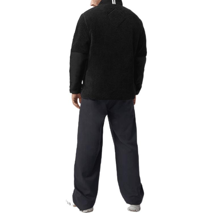 Shop Canada Goose Black Pullover Jacket with Stand Collar 7053M-61