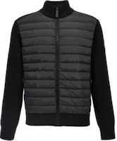 Canada Goose Black Solid Color Patch Logo Zip-Up Jacket for Men 6830M5-161 Canada Goose Black Solid Color Patch Logo Zip-Up Jacket for Men 6830M5-161