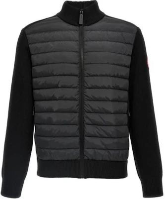 Canada Goose Black Solid Color Patch Logo Zip-Up Jacket for Men 6830M5-161 Buy Canada Goose Black Solid Color Patch Logo Zip-Up Jacket for Men 6830M5-161