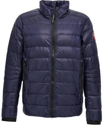 Canada Goose Blue Solid Zip-Up Stand Collar Jacket 2228M51-63 Buy Canada Goose Blue Solid Zip-Up Stand Collar Jacket 2228M51-63