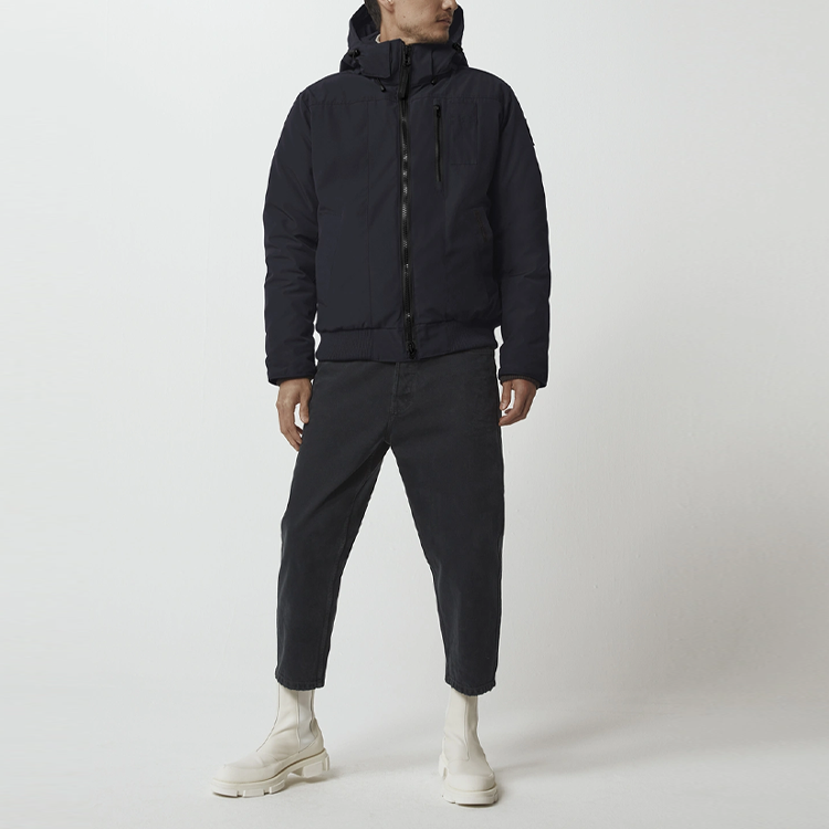 Details for Canada Goose Borden Black Label Jaket Bulu Navy Pria dengan Bulu Dapat Dilepas. 7968MB-67