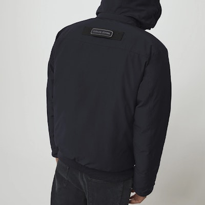 Canada Goose Borden Black Label Jaket Bulu Navy Pria dengan Bulu Dapat Dilepas. 7968MB-67 1