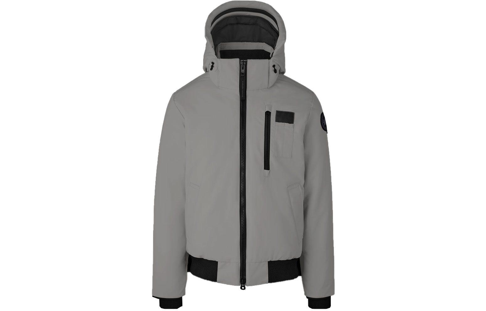 Canada Goose Borden Down Jacket with Detachable Hood in Granite Gray 2055MB-444