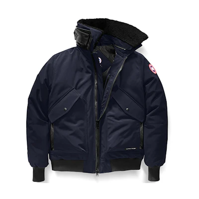 Canada Goose Bromley Bomber Detachable Collar Jacket Navy Blue Mens 7996M-646