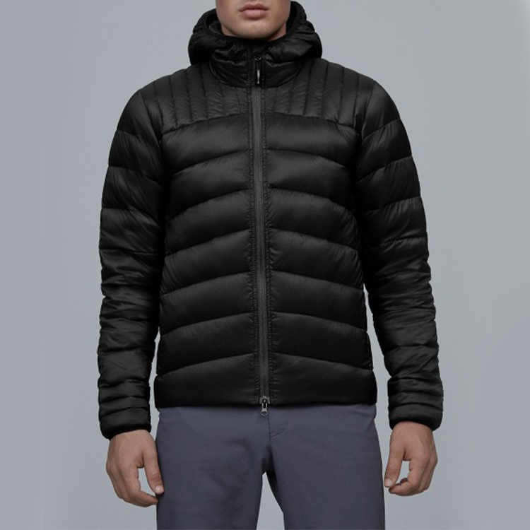 Lookbook Canada Goose Brookvale連帽羽絨外套 黑色 5501M-539