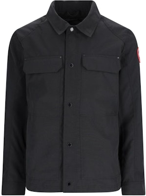 캐나다구스 버나비 블랙 배지 플랩포켓 긴팔 재킷 2447M61 Order 캐나다구스 버나비 블랙 배지 플랩포켓 긴팔 재킷 2447M61