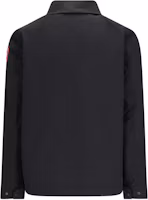 Lookbook 加拿大鵝Burnaby黑色長袖外套 徽章翻蓋口袋 2447M61