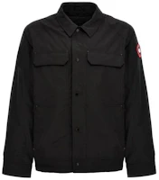 Canada Goose Burnaby Chore Black Fitted Long-Sleeve Jacket CG2447-M61 Canada Goose Burnaby Chore Black Fitted Long-Sleeve Jacket CG2447-M61