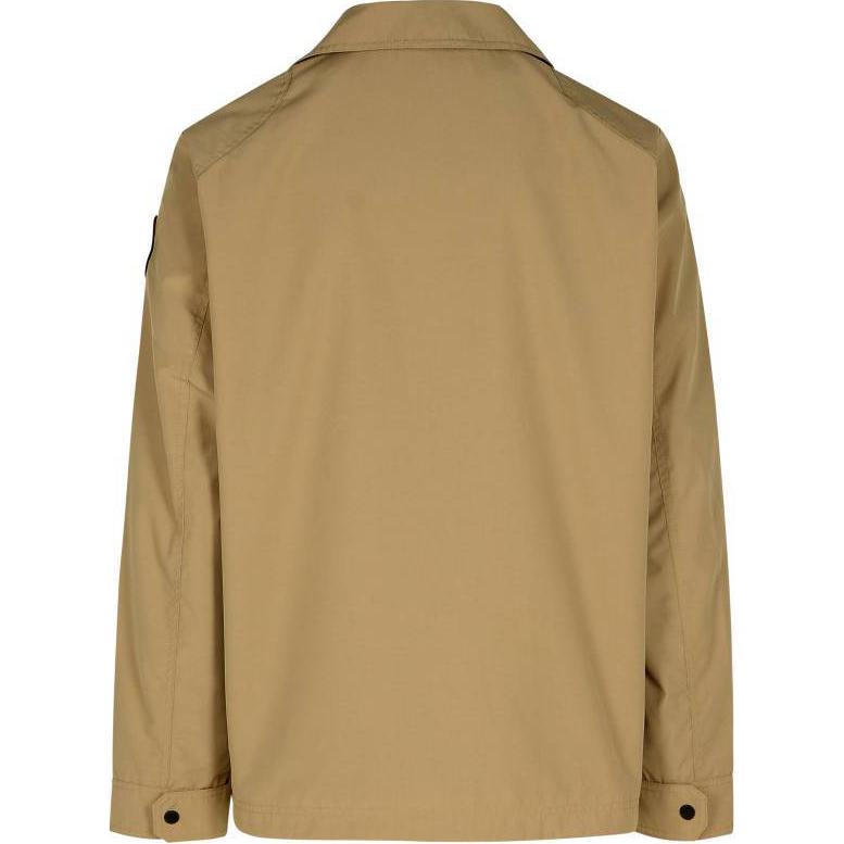 Canada Goose Burnaby Logo Embroidered Button-Up Jacket Brown  Outerwear. 2447MB-1483 圖 3