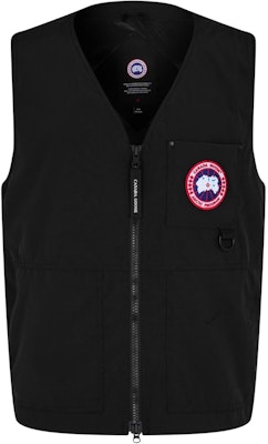 加拿大鹅Canmore红标反光条男女同款马甲黑色款式 2449M61 Buy 加拿大鹅Canmore红标反光条男女同款马甲黑色款式 2449M61