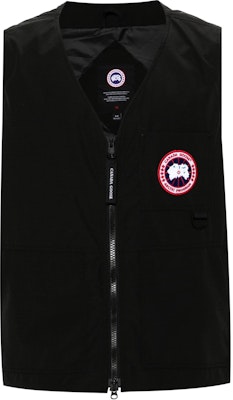 加拿大鹅Canmore红标反光条男女同款马甲黑色款式 2449M61 Order 加拿大鹅Canmore红标反光条男女同款马甲黑色款式 2449M61