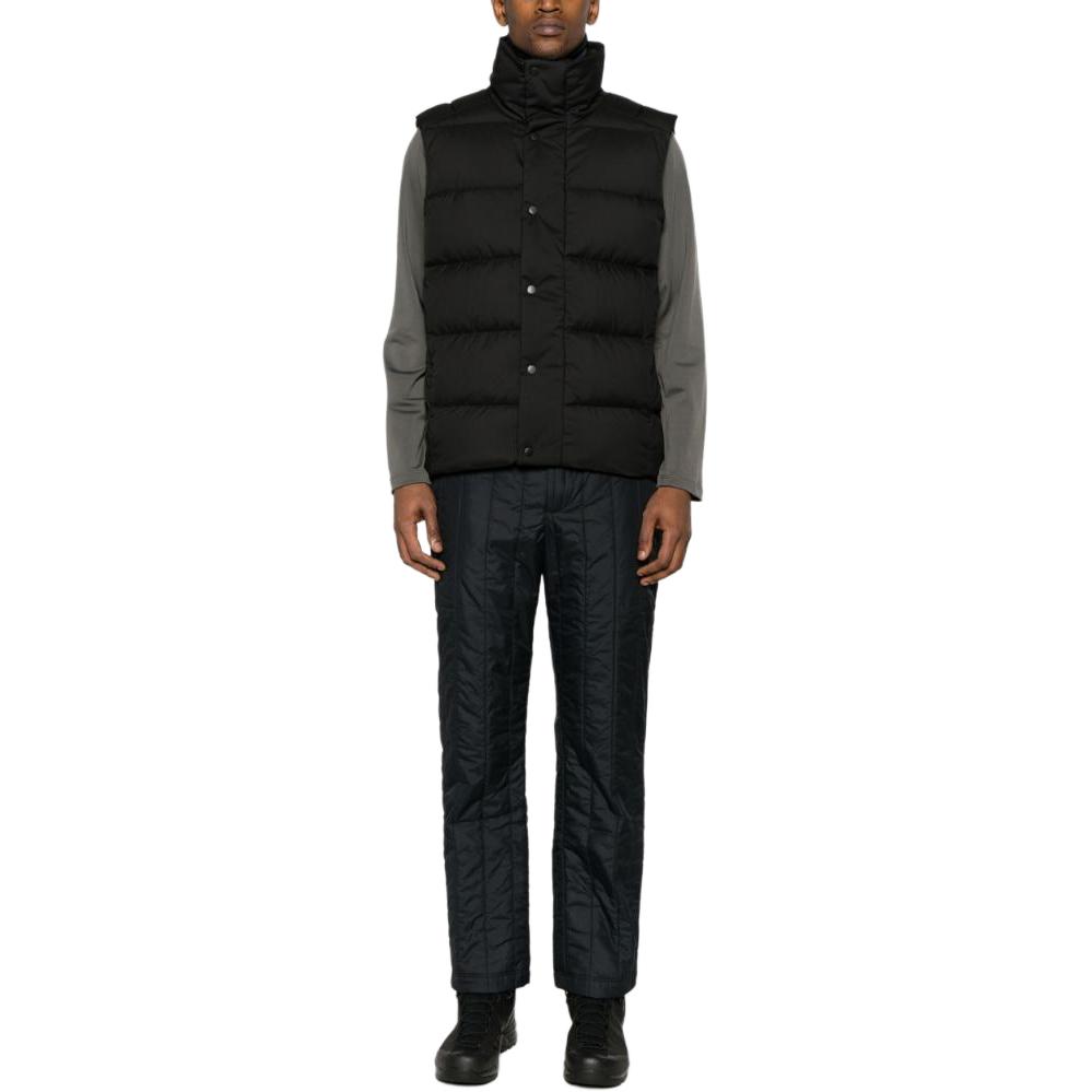 Lookbook カナダグース カーライル ブラック ストレートレッグ カジュアルパンツ 6846M-61