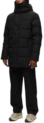 Canada Goose Carson Black Hooded Logo Print Jacket for Men. 2079MB2-61 Lookbook Canada Goose Carson Black Hooded Logo Print Jacket for Men. 2079MB2-61