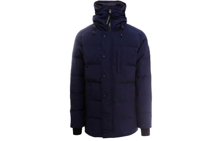 Canada Goose Carson Logo Hooded Down Jacket Winter Blue CG3805MT39-63