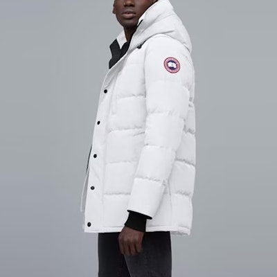 加拿大鵝Carson毛絨帽羽絨外套白色男女通用款. 3805M-433 Purchase 加拿大鵝Carson毛絨帽羽絨外套白色男女通用款. 3805M-433