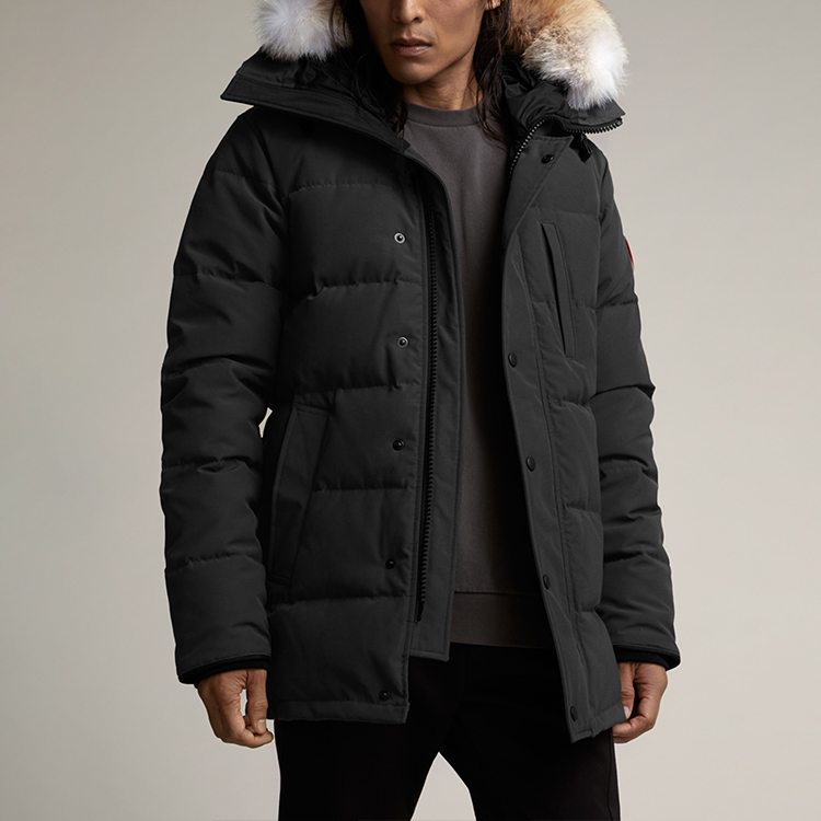 Lookbook Canada Goose Carson Red Label Down Parka Jaket Uniseks 3805MA-61-BLACK