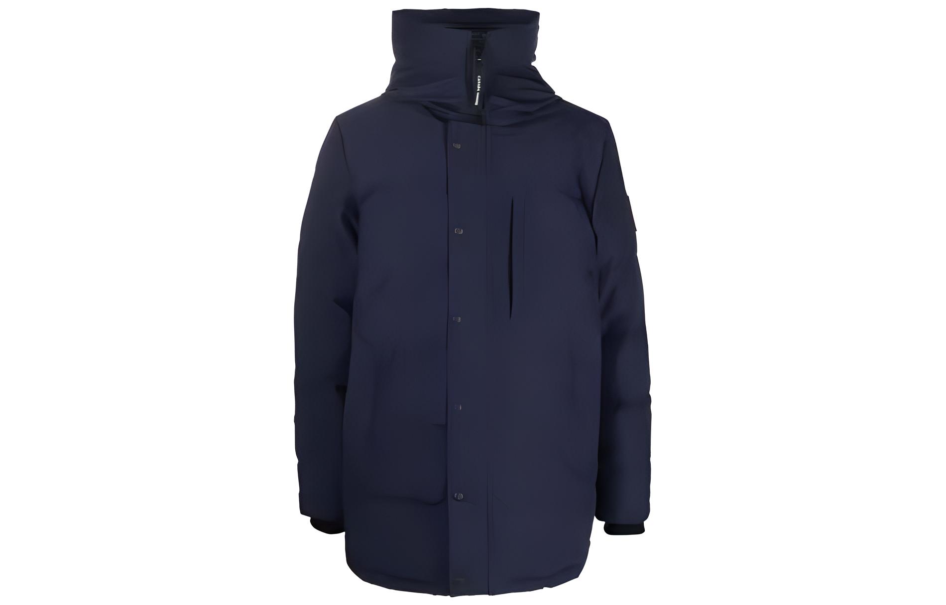 Canada Goose Carson Red Label Hooded Down Jacket Unisex Casual Long Sleeve Coat 2079M-4363