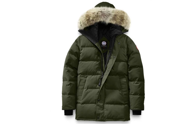 Canada Goose Carson Red Label Unisex Parka, Windproof Down Coat, Olive Green 3805M-49 圖 2