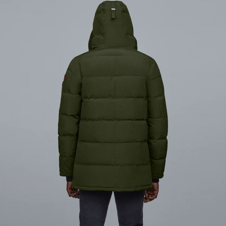 Canada Goose Carson Red Label Unisex Parka, Windproof Down Coat, Olive Green 3805M-49 圖 4
