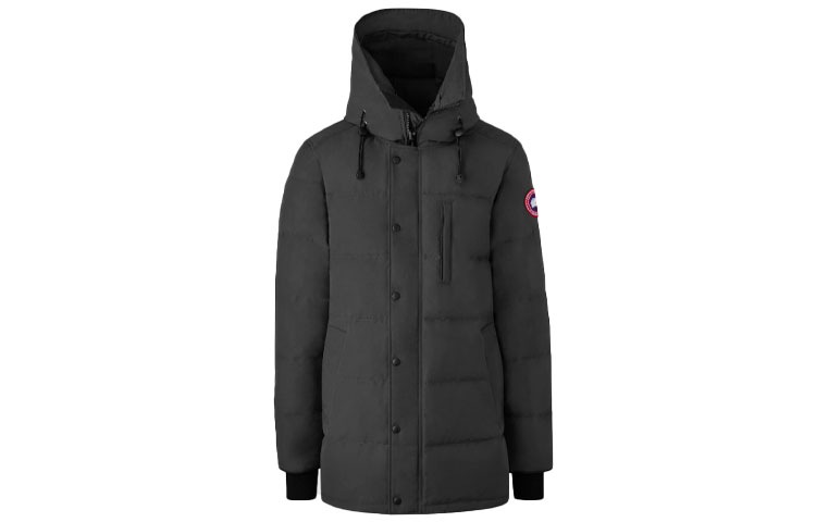 Canada Goose Carson Solid Logo Parka with Fur Hood Winter Jacket Graphite 3805M-66 圖 2