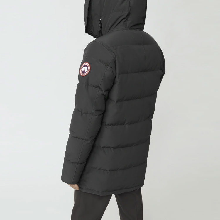 Canada Goose Carson Solid Logo Parka with Fur Hood Winter Jacket Graphite 3805M-66 圖 6
