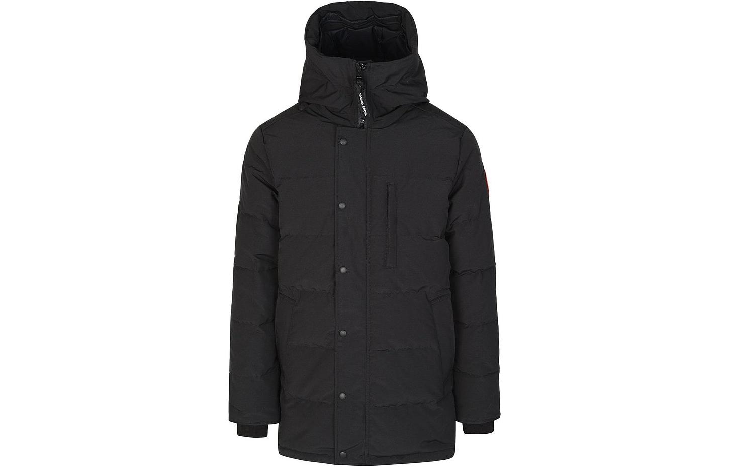 Order Canada Goose Carson Jaket Hitam Unisex Musim Sejuk Hooded Outdoor. 2079M-61