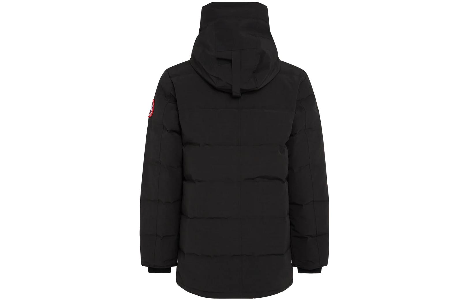 Lookbook Canada Goose Carson Jaket Hitam Unisex Musim Sejuk Hooded Outdoor. 2079M-61