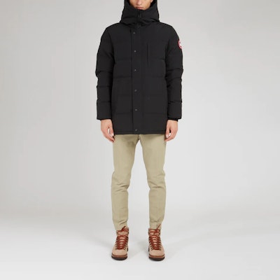 Canada Goose Carson Jaket Hitam Unisex Musim Sejuk Hooded Outdoor. 2079M-61 Purchase Canada Goose Carson Jaket Hitam Unisex Musim Sejuk Hooded Outdoor. 2079M-61