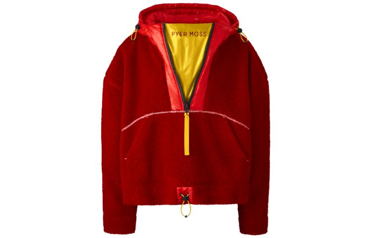 Canada Goose CG Disc Anorak 001 Unisex Pullover Hoodie Jacket Orange Red 1126UPM-001