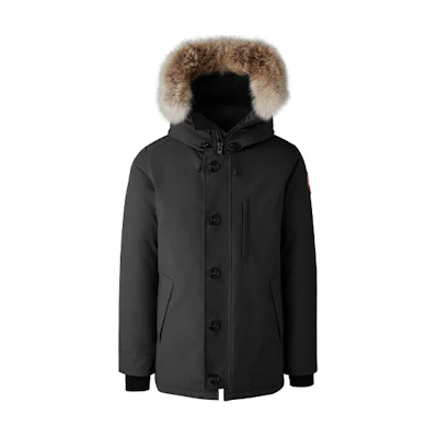 Canada Goose Chateau Black Red Label Mid-Length Hooded Down Parka 3426MA-61