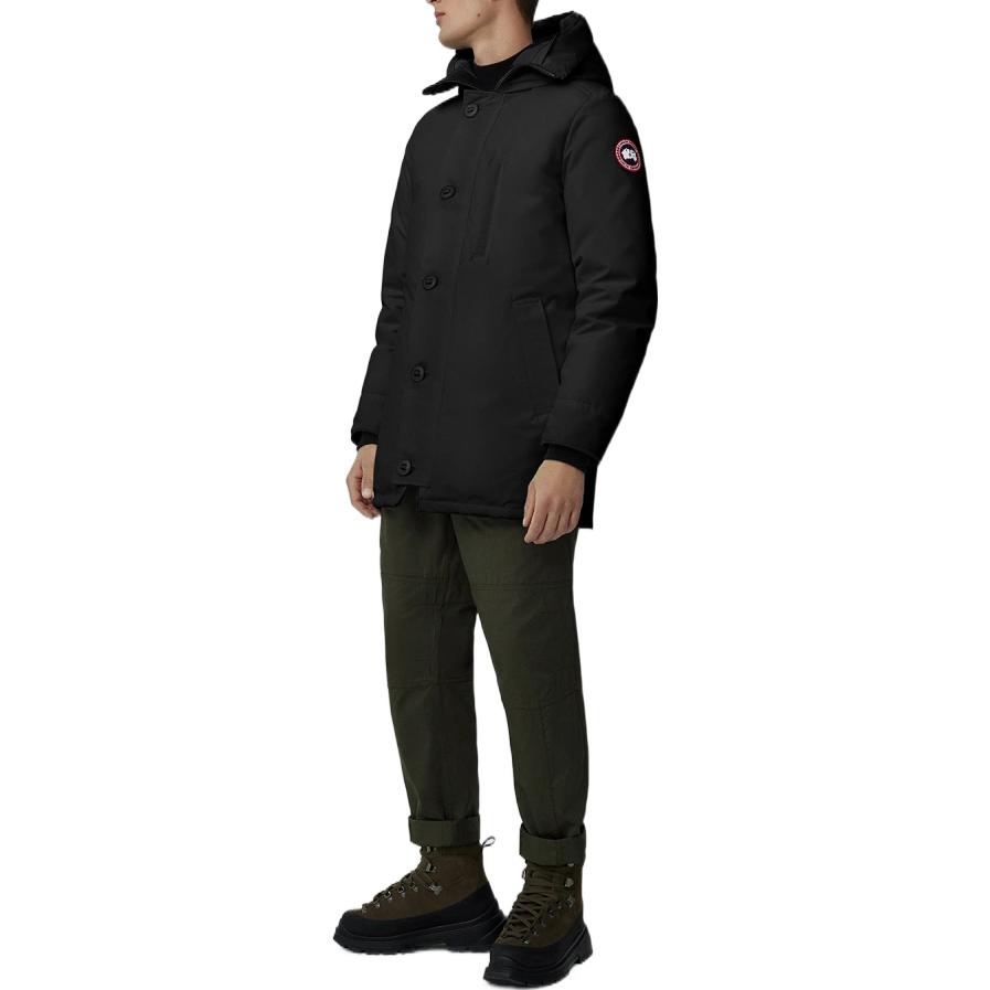 Canada Goose Chateau FW22 Black Logo Patch Down Jacket Unisex Black 2053M-61 圖 3